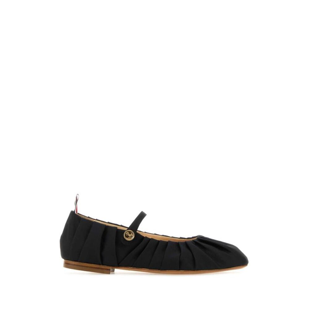 Thom Browne Women Black Fabric John Ballerinas